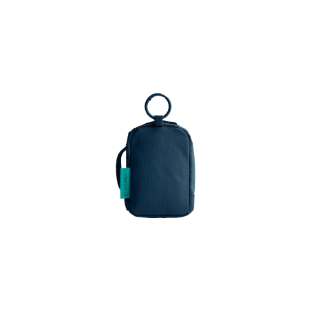 Mini pochette AirPods & Buds - Bleu Marine - Vue de dos