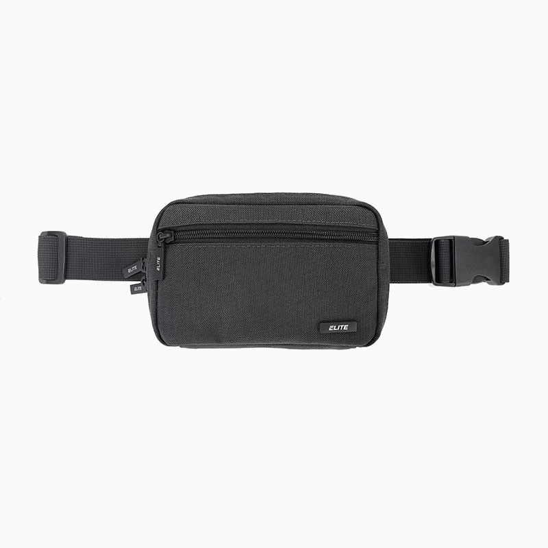 Pochette ceinture M RFID Elite Bagages gris