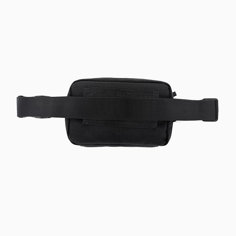 Ceinture avec pochettes noir femme